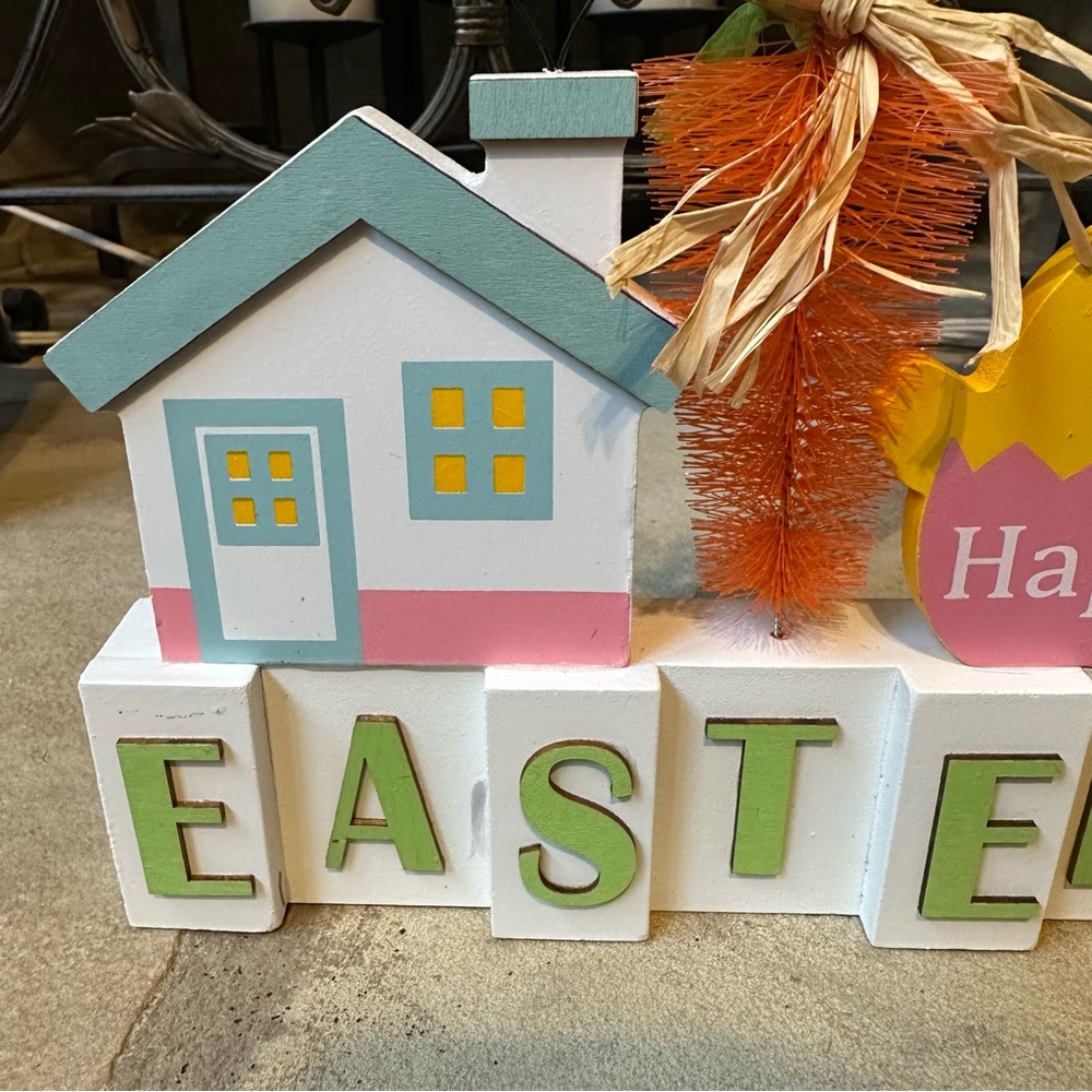 NEW Easter Spring Standing Decor Sign - Picture 3 of 4
